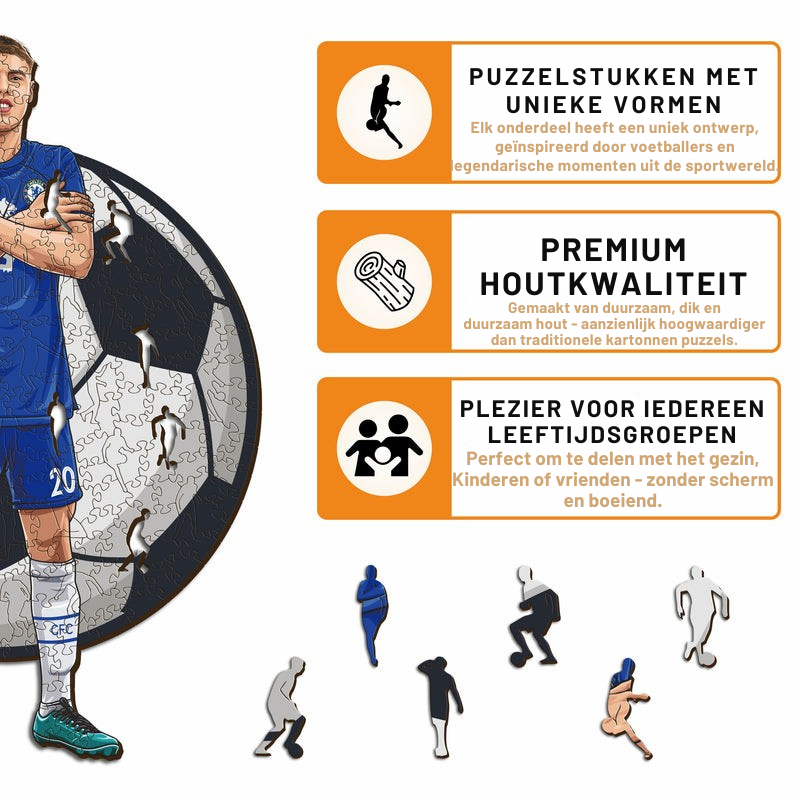 Cole Palmer - Houten puzzel