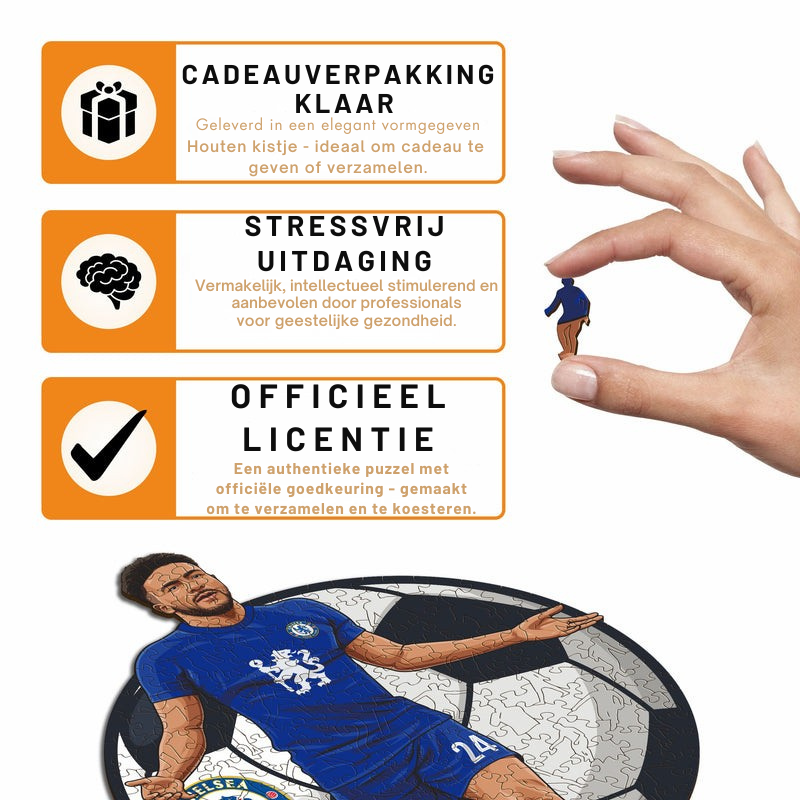 Reece James - Houten puzzel