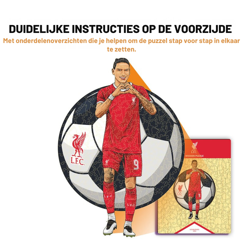 Darwin Nuñez - Houten puzzel