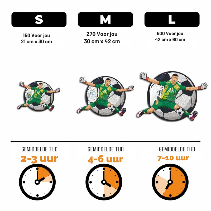 Dibu Martinez - Houten puzzel