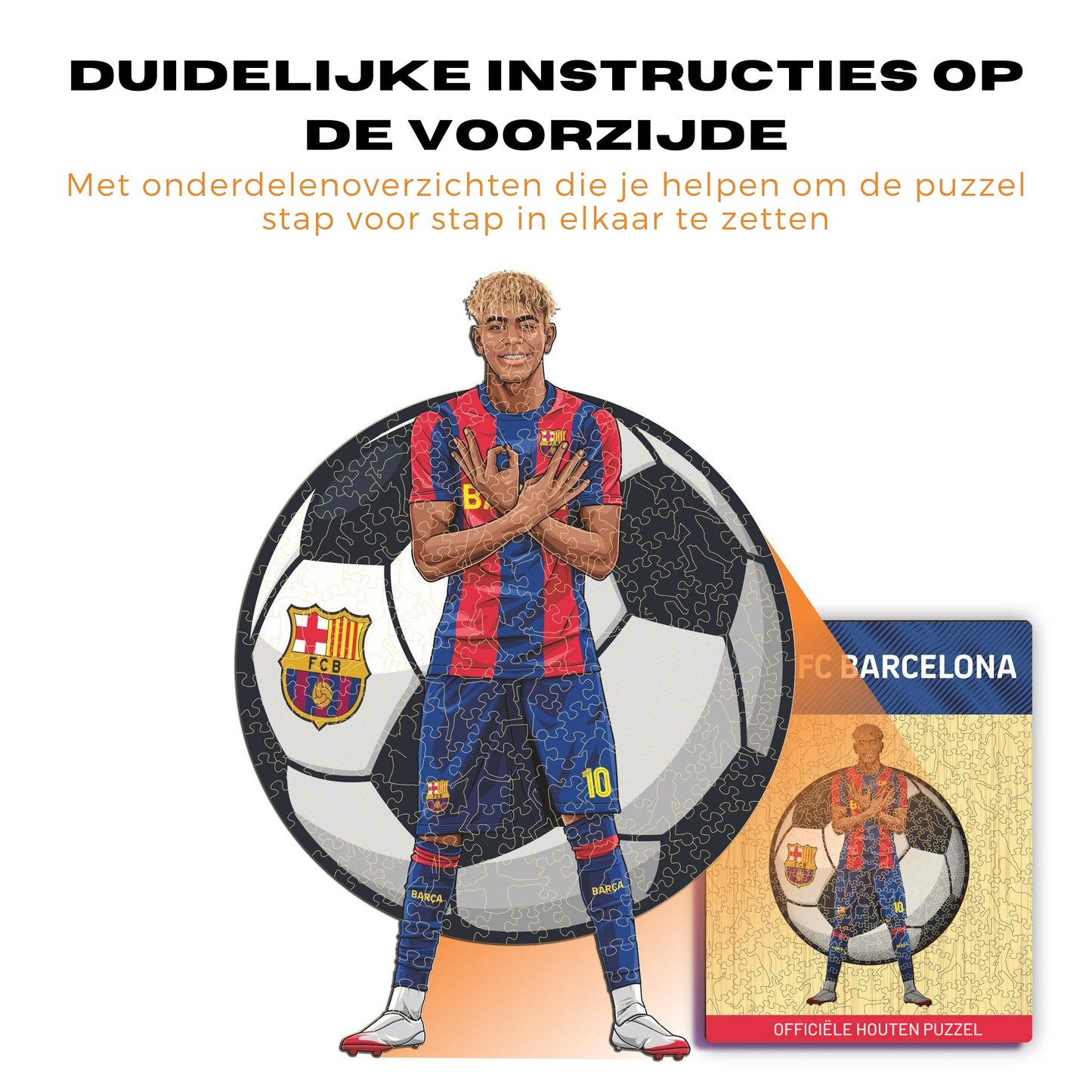 Lamine Yamal - Houten puzzel