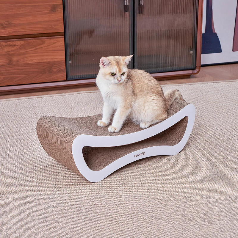 Zycon® | Luxe krabbank Leo Medium – Krabkarton en krabmeubels Light