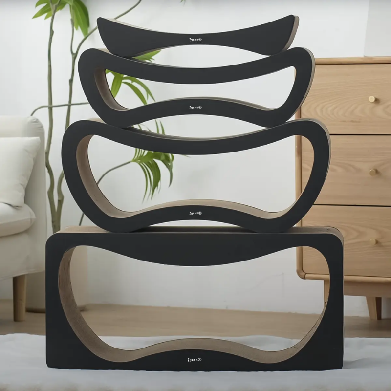 Zycon® | Luxe krabmeubelset voor de bank – Zwart