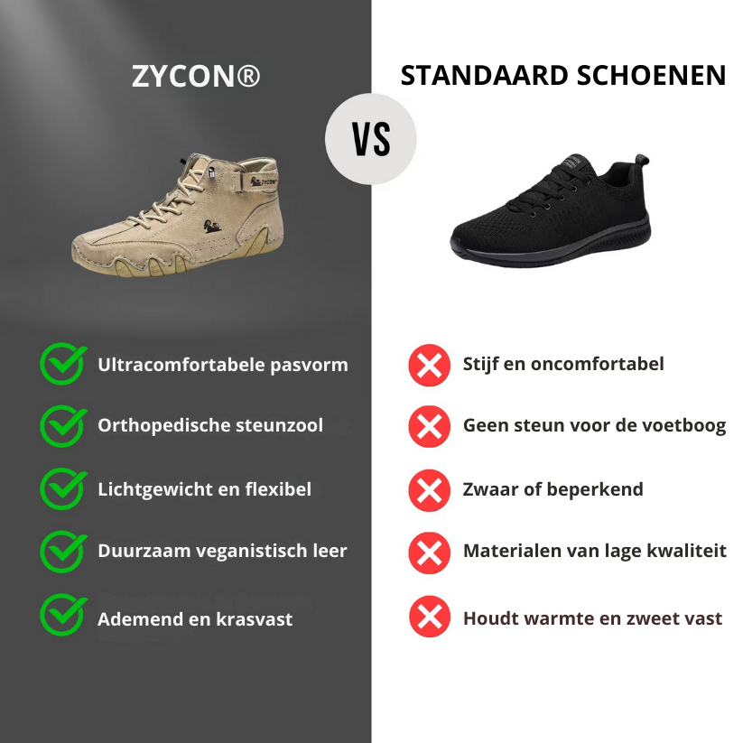 Zycon® - Waterdichte en ademende orthopedische schoenen