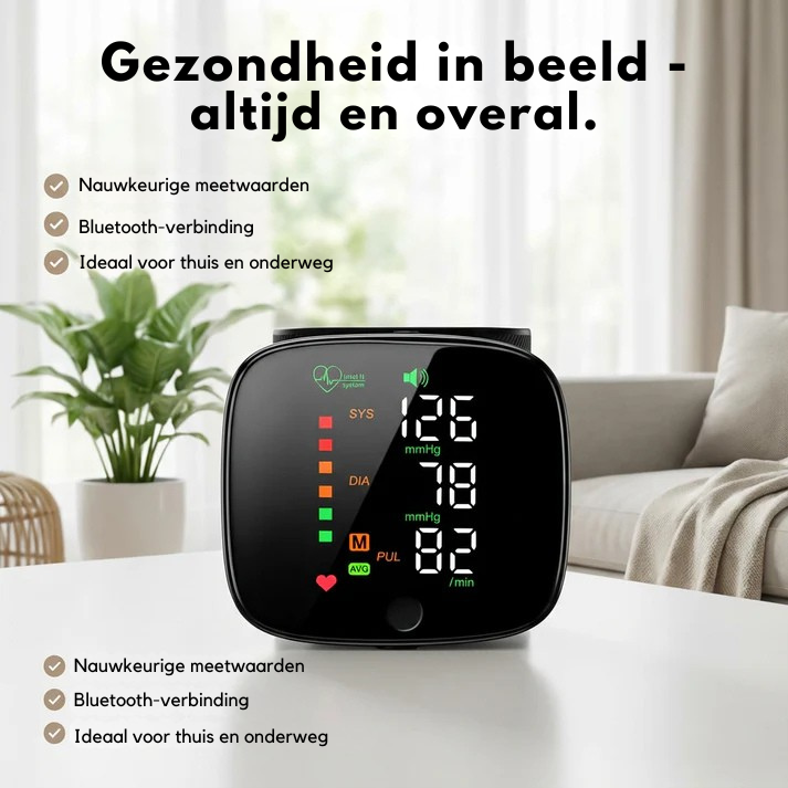 Zycon® Bloeddrukmeter | Uw bloeddruk waarschuwt u niet. Het slaat toe.