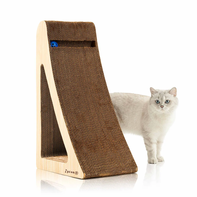 Zycon® | Luxe krasbank Ivy Large – Driehoekig model Kraskarton Licht