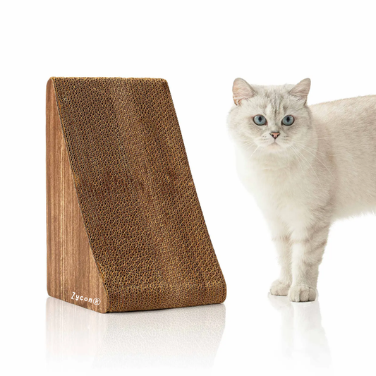 Zycon® | Luxe krasbank Tux Small – Driehoekig model Kraskarton Donker