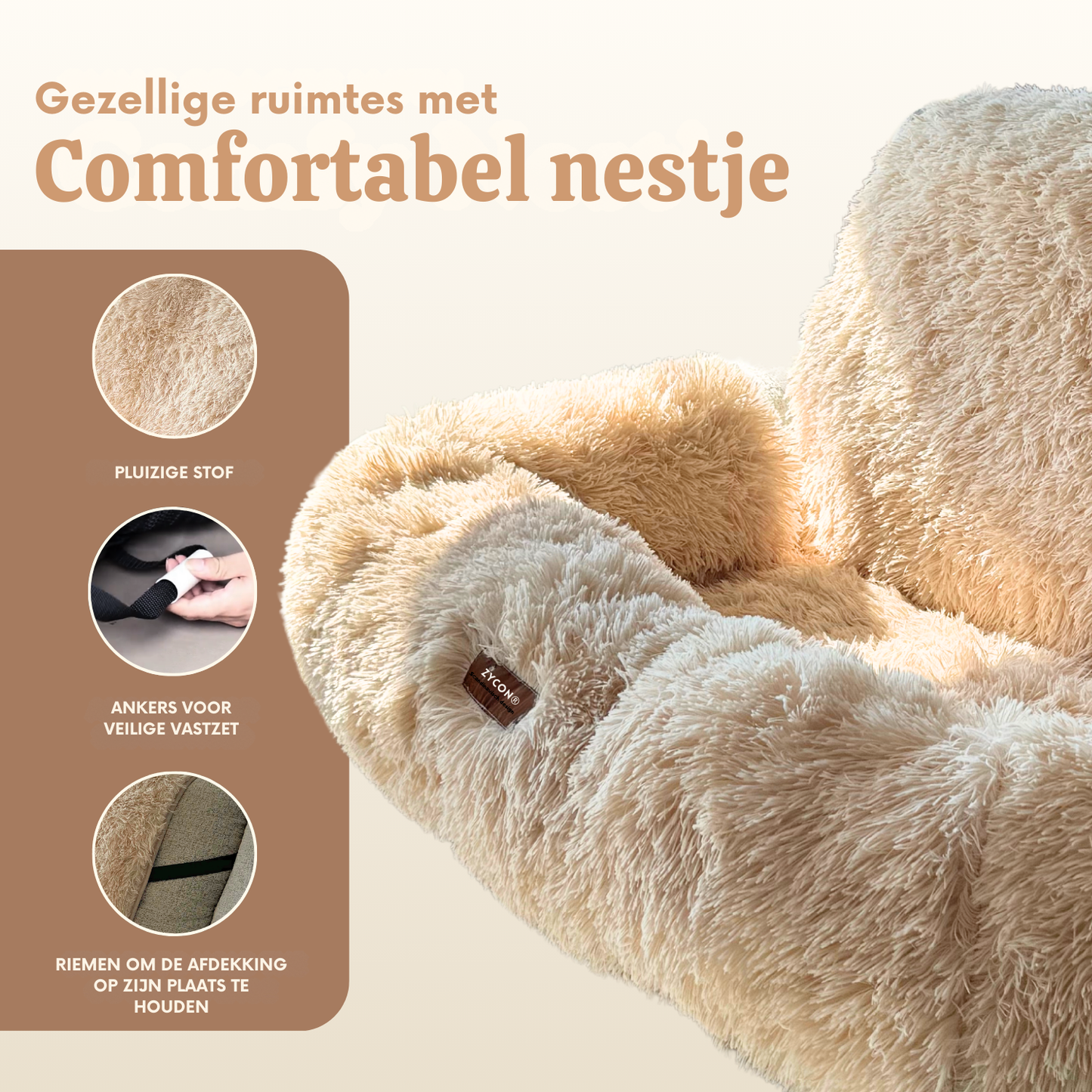 Comfortabel nest: de nieuwe beste vriend van uw hond