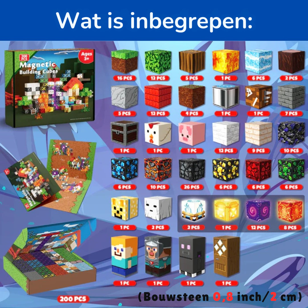 Zycon® STEM-leer magnetische bouwstenen