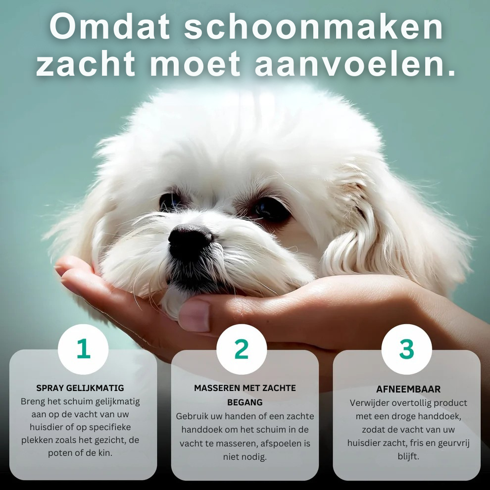 Zycon® Schuim voor het bleken en ontgeuren van huisdieren