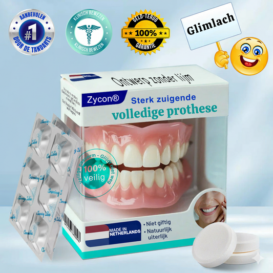 Zycon® | Volledige prothese met zuigeffectiviteit