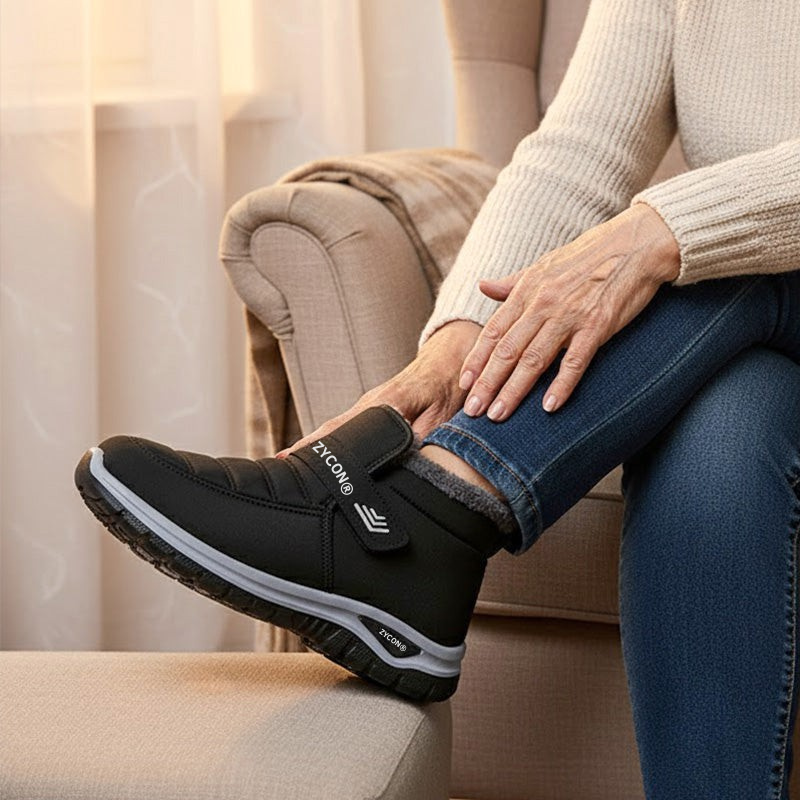 Antislip, warme wintersneakers om in te stappen