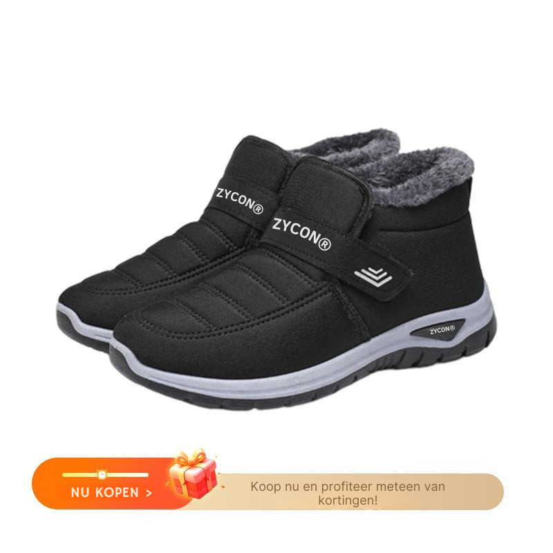 Antislip, warme wintersneakers om in te stappen