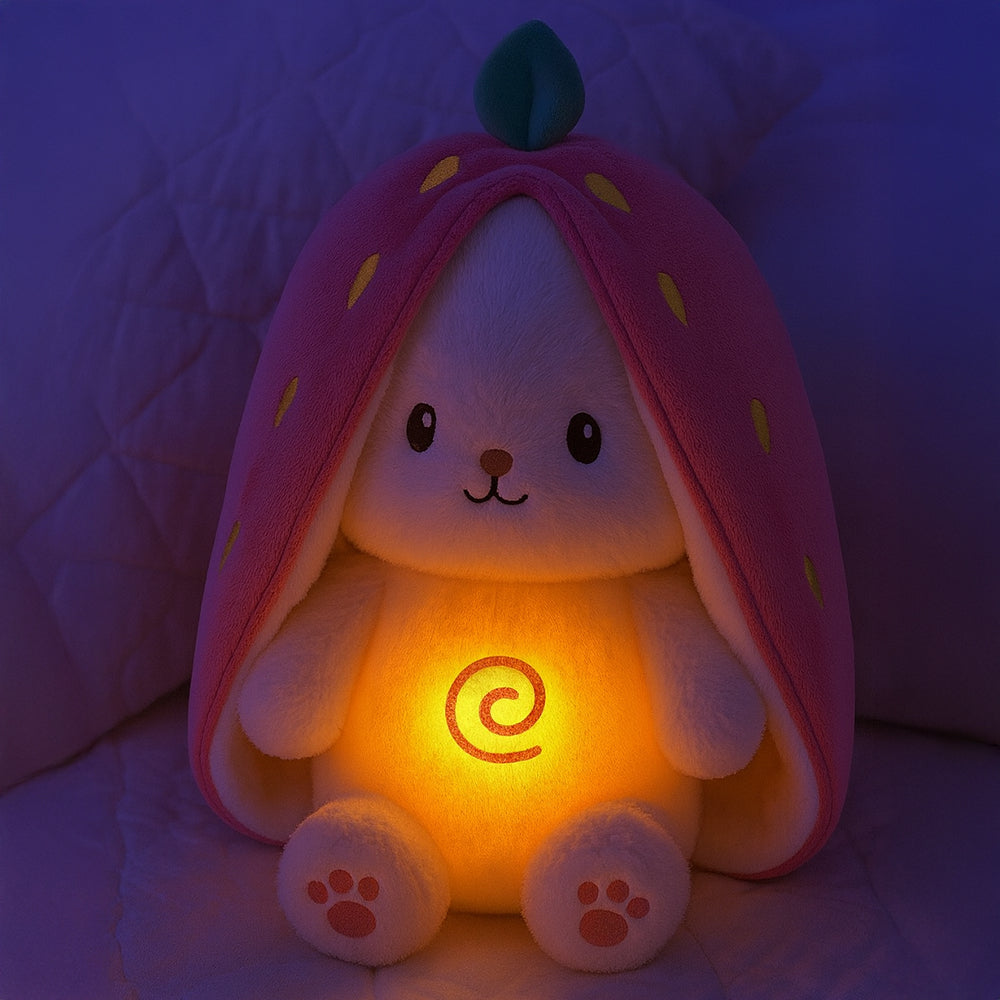 Bunny - Ademende aardbeienbeer