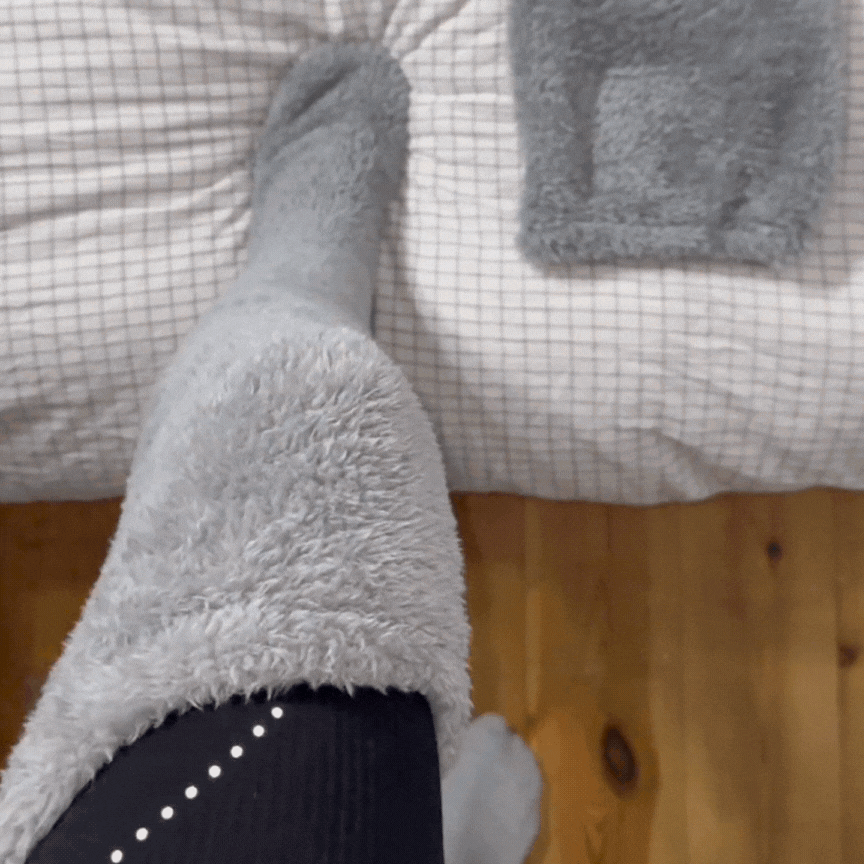 Pluizige pluche sokken🧦