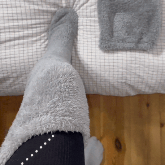 Pluizige pluche sokken🧦