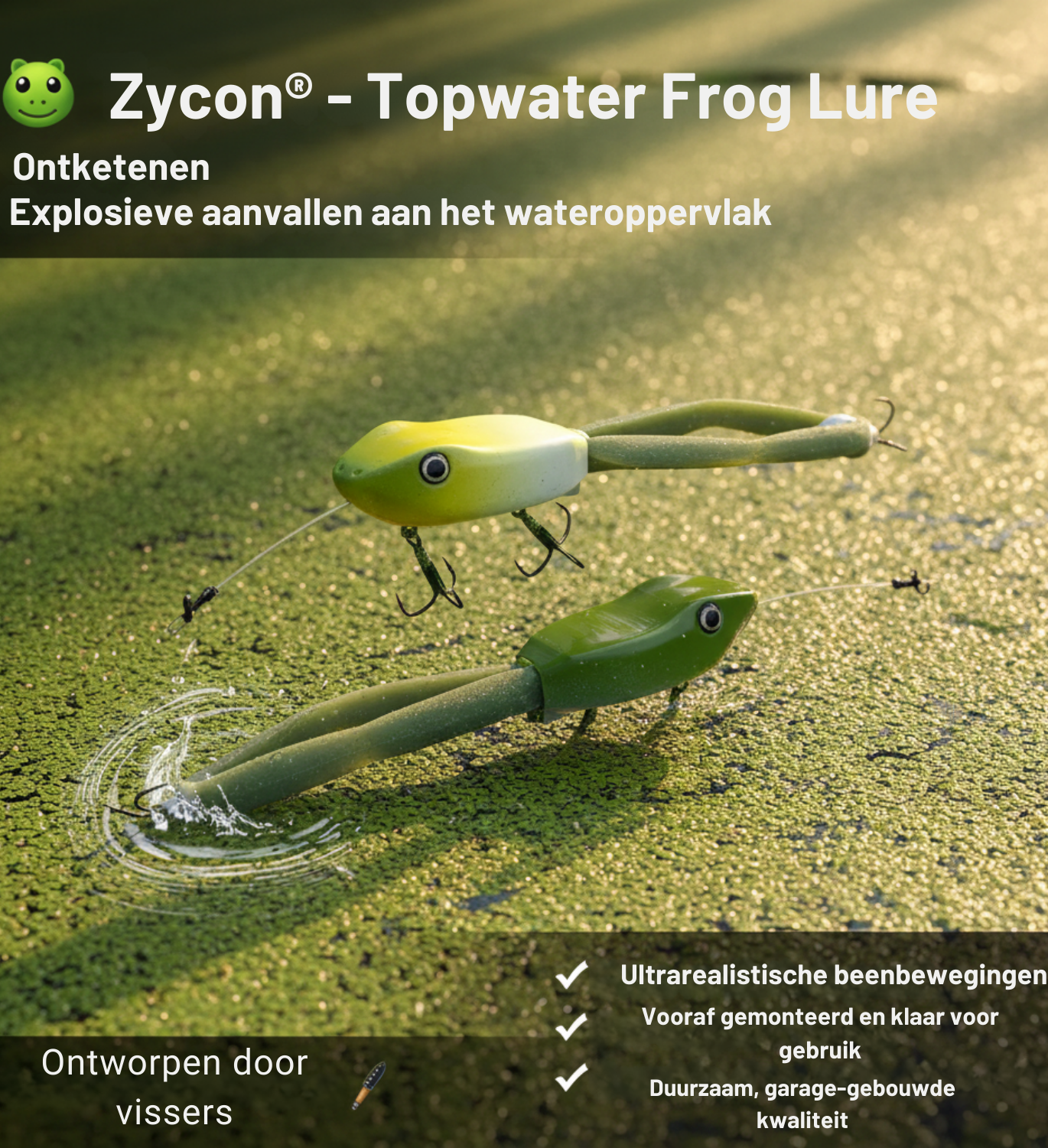 Zycon® Topwater kikker kunstaas