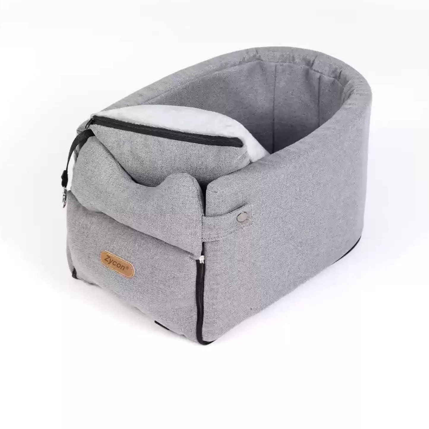 Teckel autoveiligheidsbed – Ultieme comfortabele zitplaats voor kleine honden tijdens het reizen