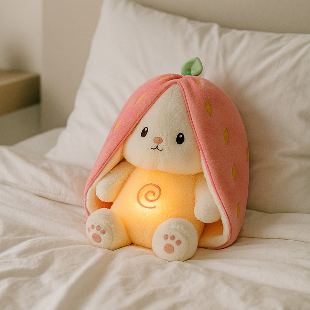 Bunny - Ademende aardbeienbeer