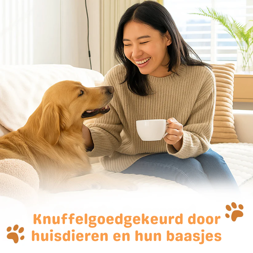 Zycon® PawCloud pluche hoes voor huisdierenbank
