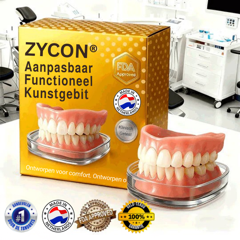 Zycon® medische volledige kunstgebit met sterke zuigkracht