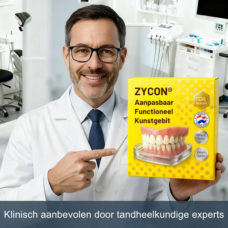 Zycon® medische volledige kunstgebit met sterke zuigkracht