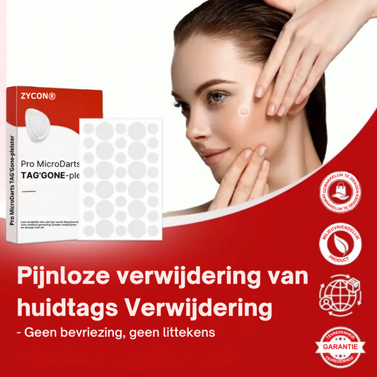 Zycon® Pro MicroDarts TAG'Gone huidpleisters voor het verwijderen van huidtags