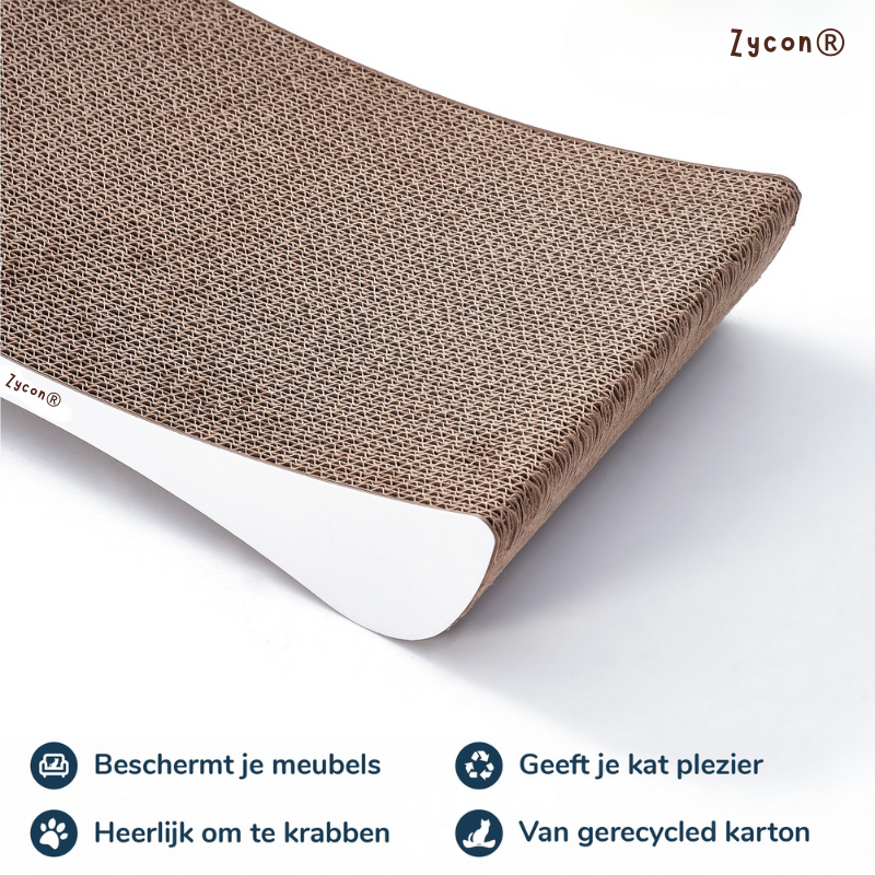 Zycon® Luxe krabbank Mia Small – Krabkarton en krabmeubels Light