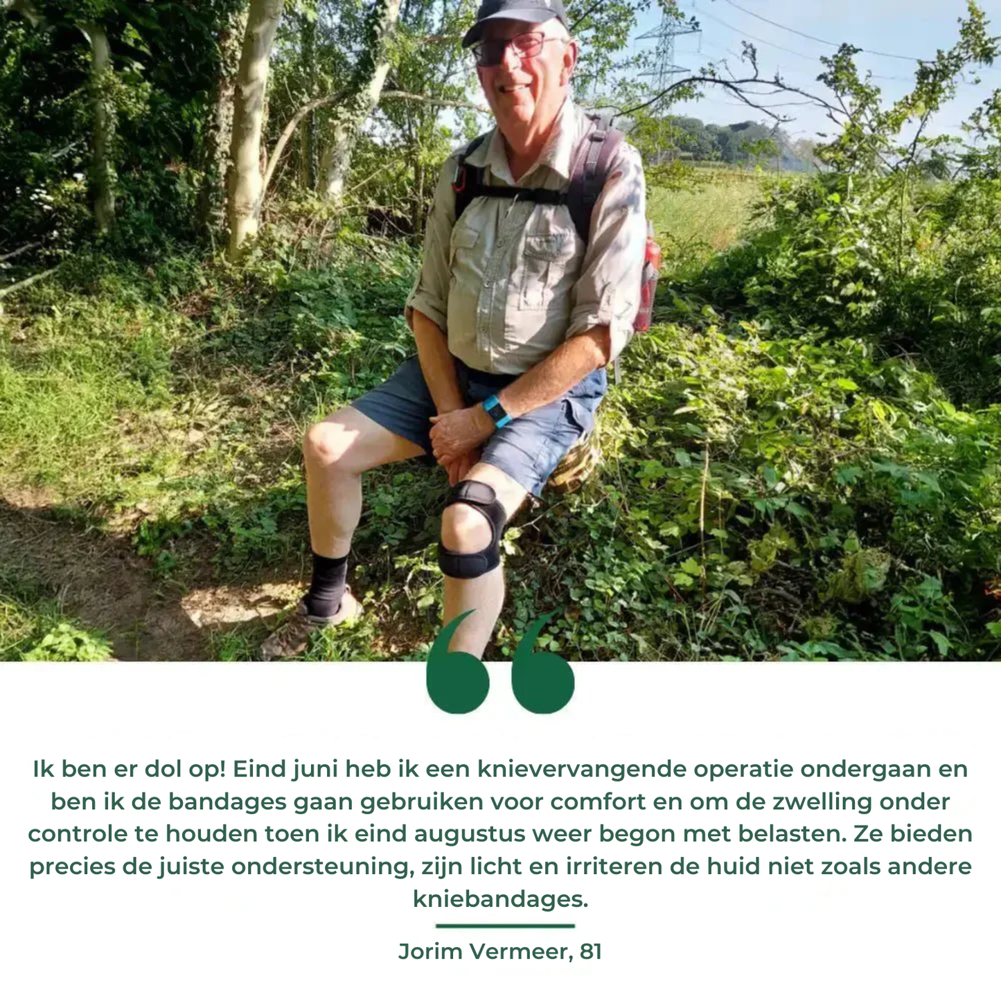 De Zycon® - kniebrace 1+1 gratis