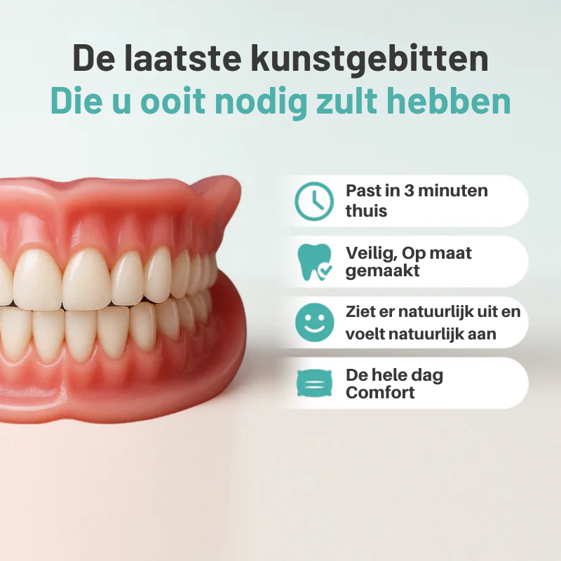 Zycon® medische volledige kunstgebit met sterke zuigkracht