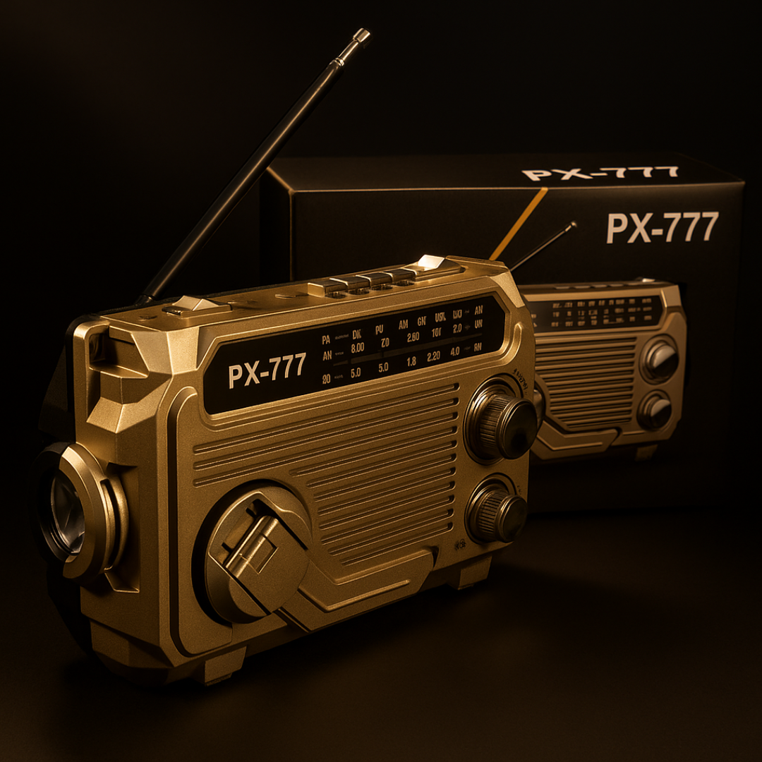 Altijd voorbereid met de Zycon® 3-in-1 Noodradio: opladen, radio en zaklamp in één