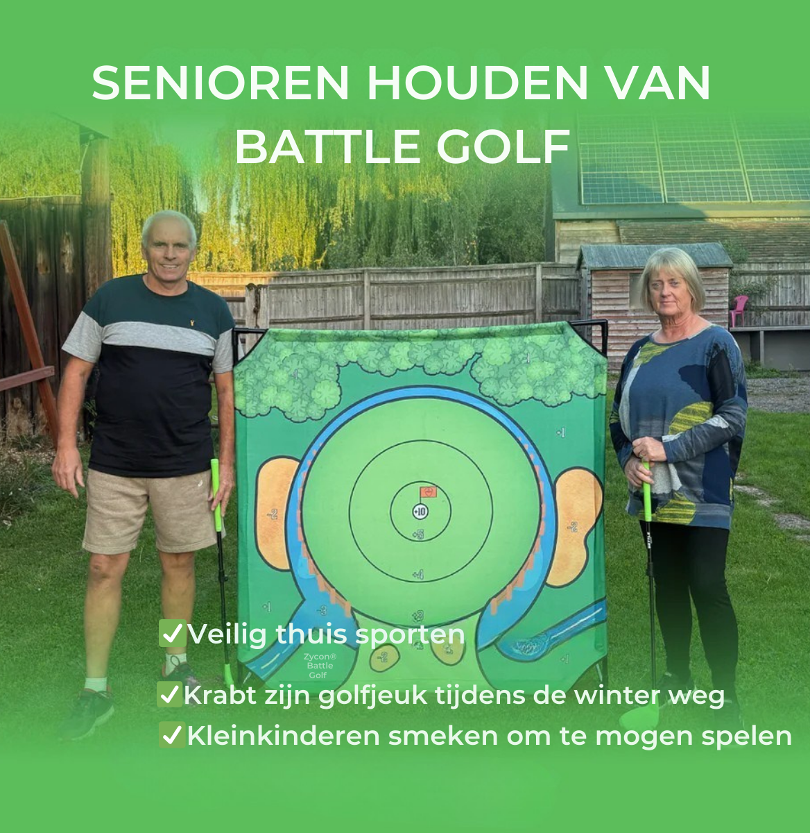 DE ORIGINELE ZYCON® BATTLE GOLF ARENA