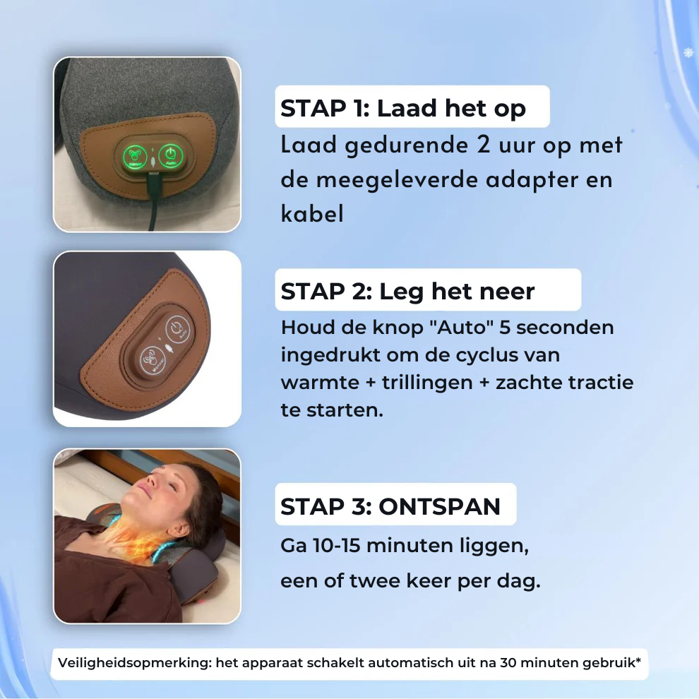 Origineel TheraKussen van Zycon® | Tractiemassageapparaat