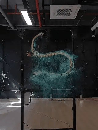 3D-hologram LED-ventilatorprojector