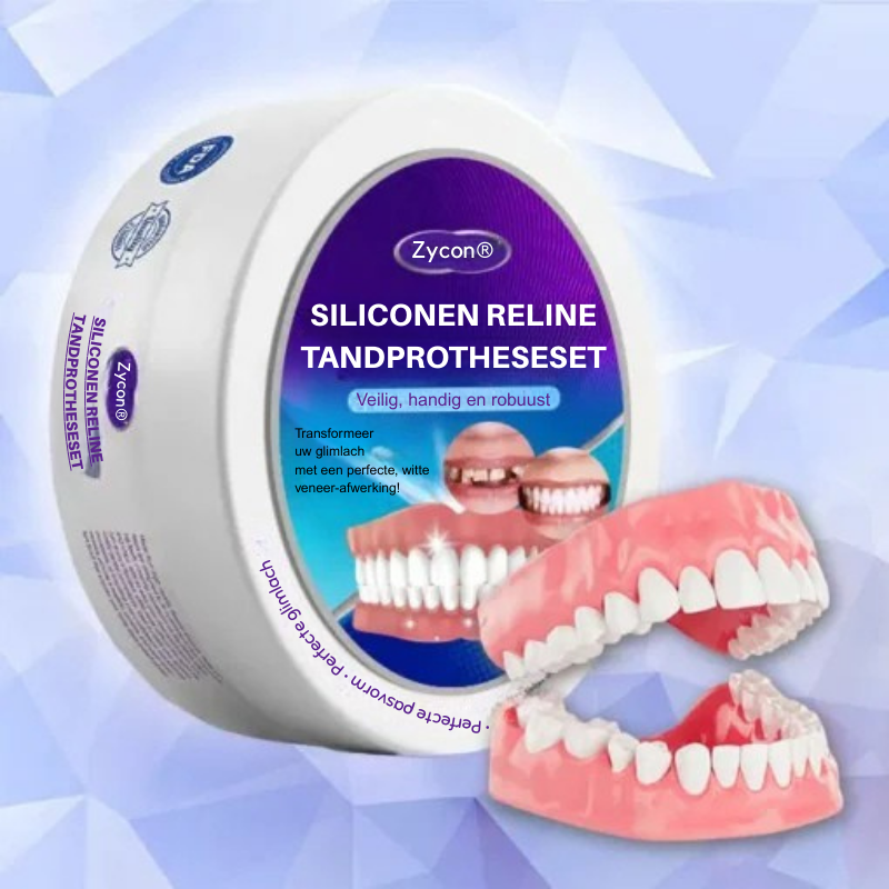 Zycon® Set van siliconen kunstgebitten