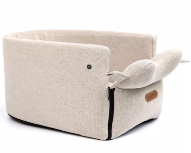 Teckel autoveiligheidsbed – Ultieme comfortabele zitplaats voor kleine honden tijdens het reizen