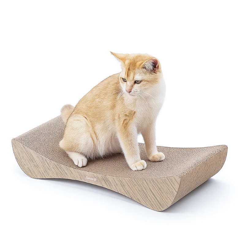 Zycon® | Luxe krabbank Mia Small – Krabkarton en krabmeubels hout