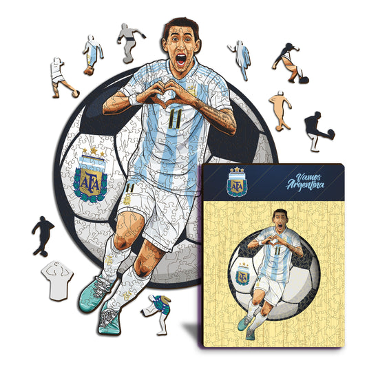 Ángel Di María - Houten puzzel