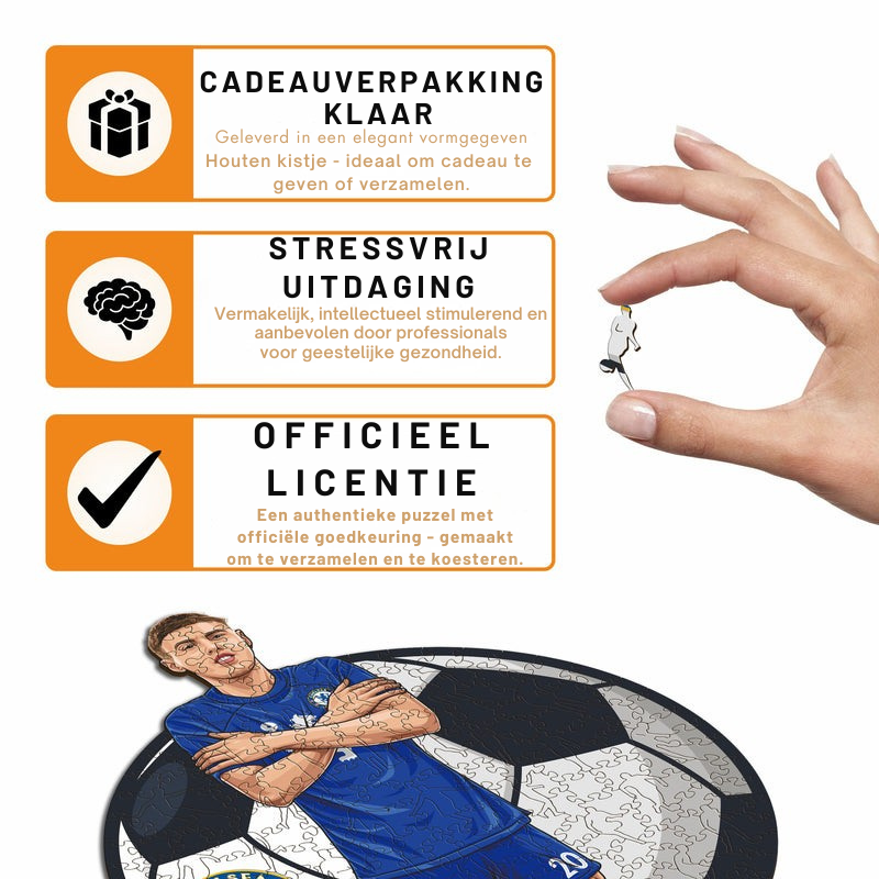 Cole Palmer - Houten puzzel