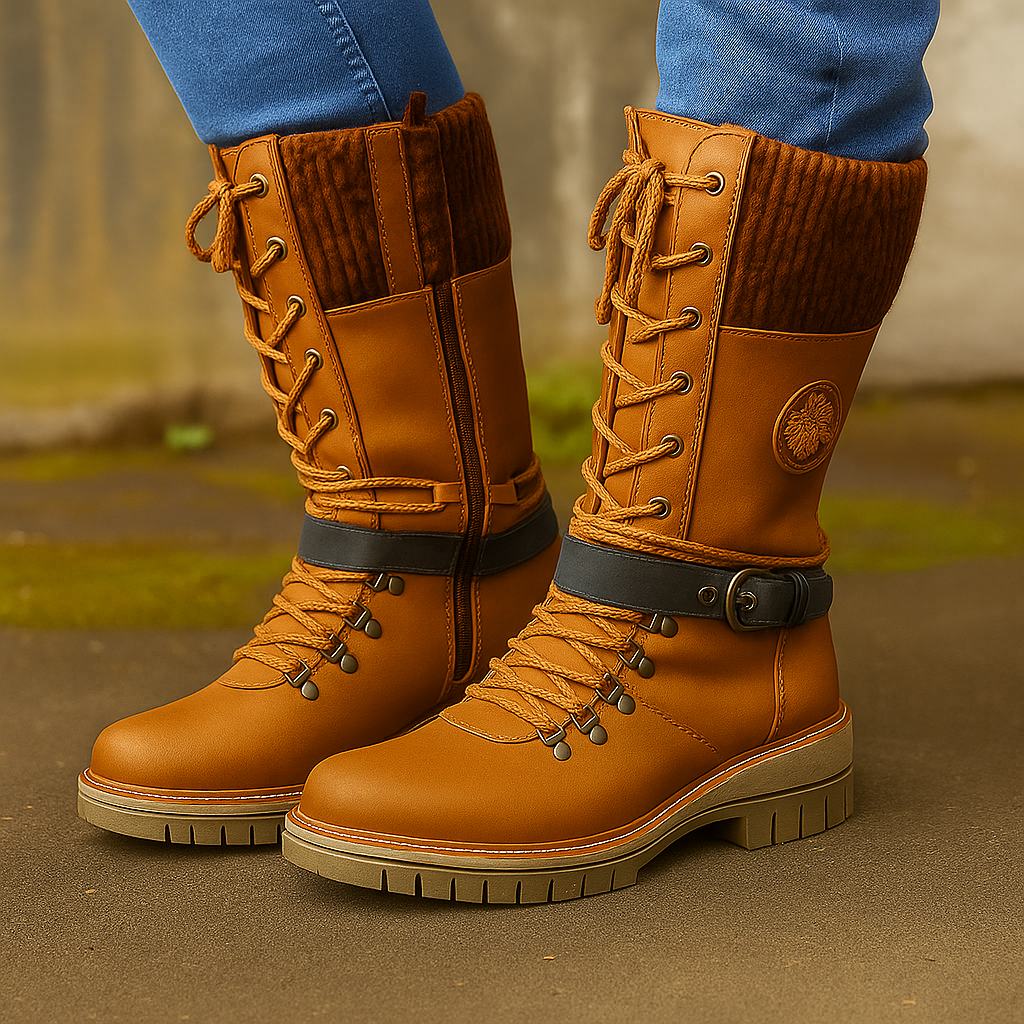 Zycon® I Waterdichte kniehoge Berlijnse sneeuwlaarzen voor dames