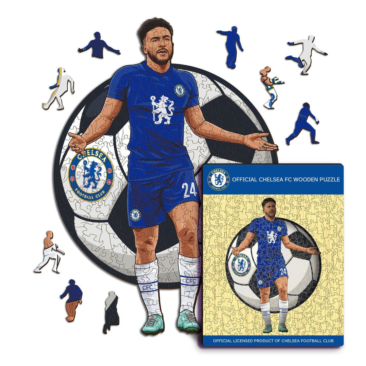 Reece James - Houten puzzel