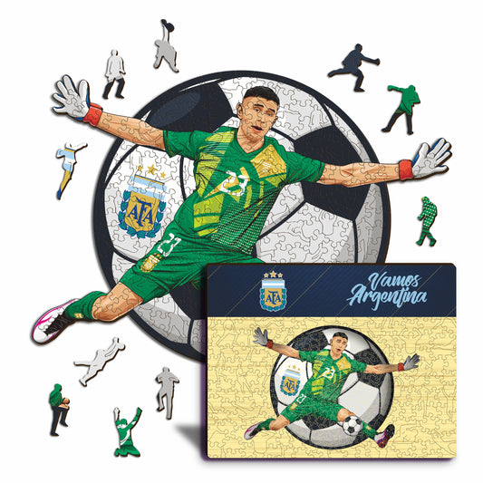 Dibu Martinez - Houten puzzel