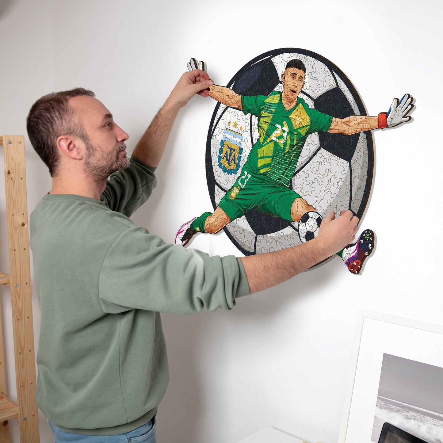 Dibu Martinez - Houten puzzel