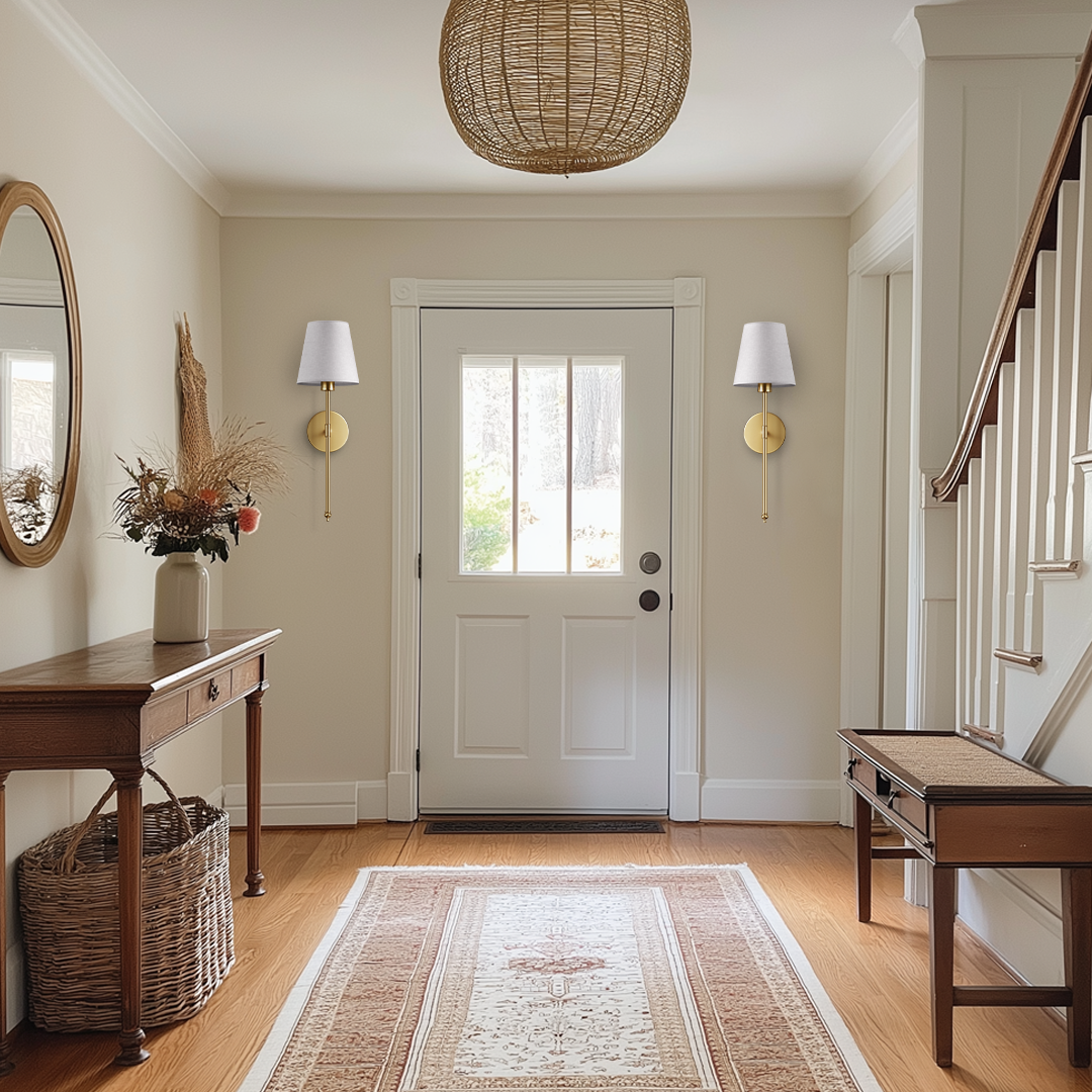 DRAADLOZE WANDLAMPEN (SET VAN 2)