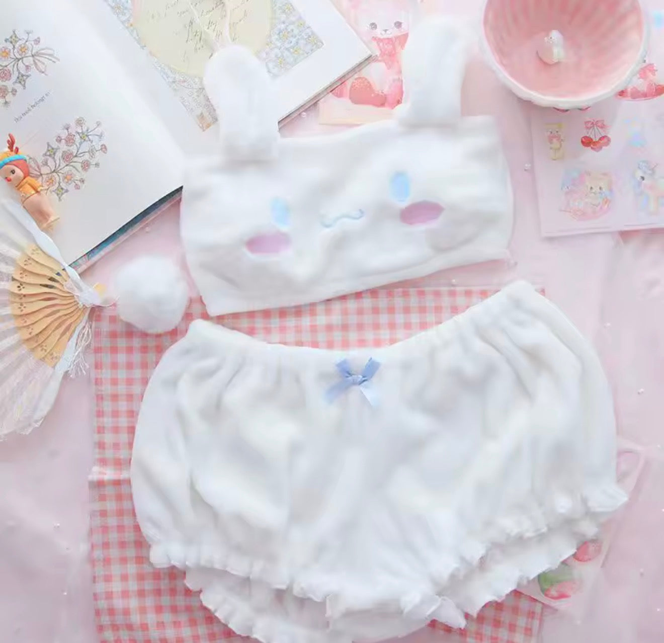 Pluche schattige teddy pyjama🐻