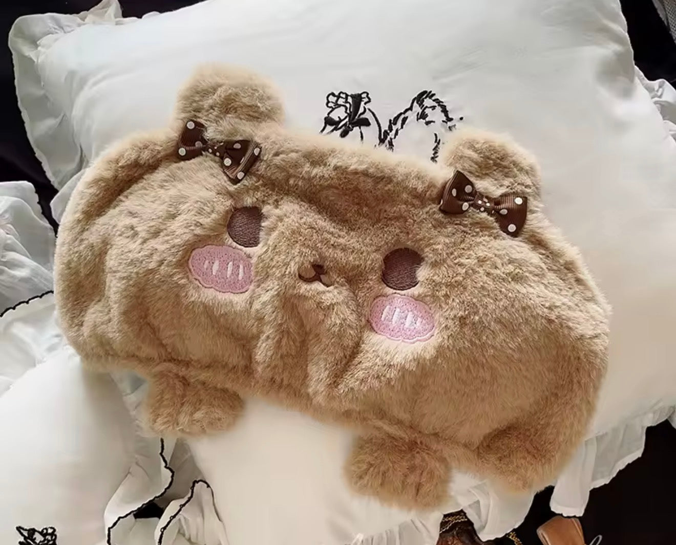 Pluche schattige teddy pyjama🐻