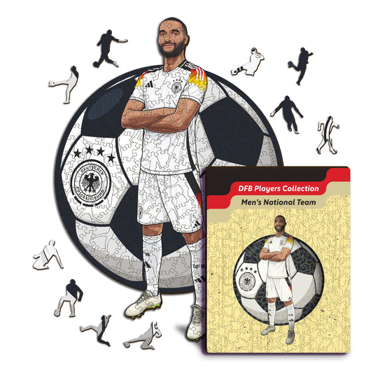Jonathan Tah - Houten puzzel
