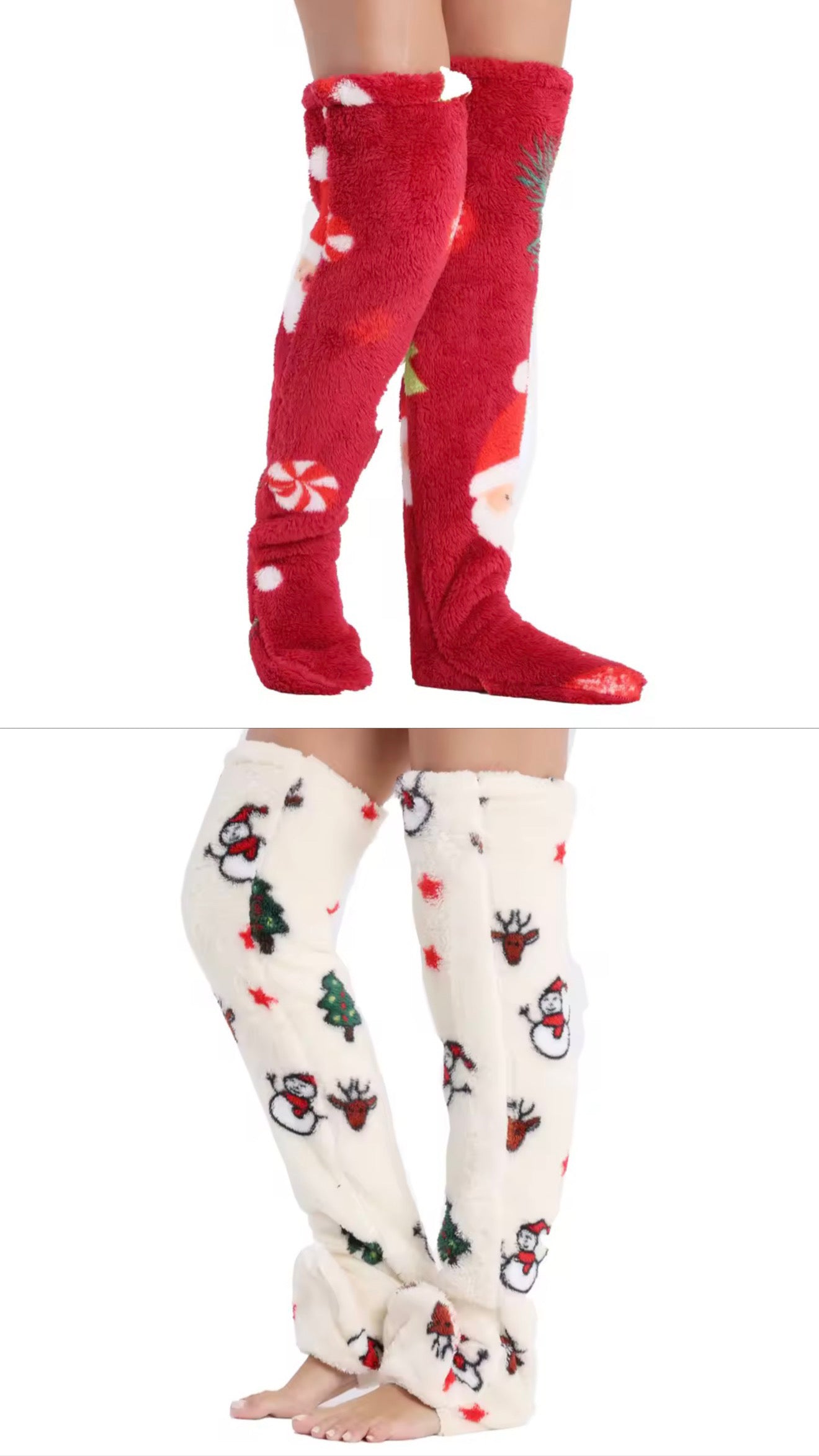 Pluizige pluche sokken🧦