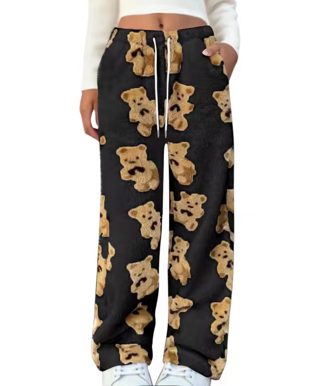 Schattige teddy pyjamabroek 🧸