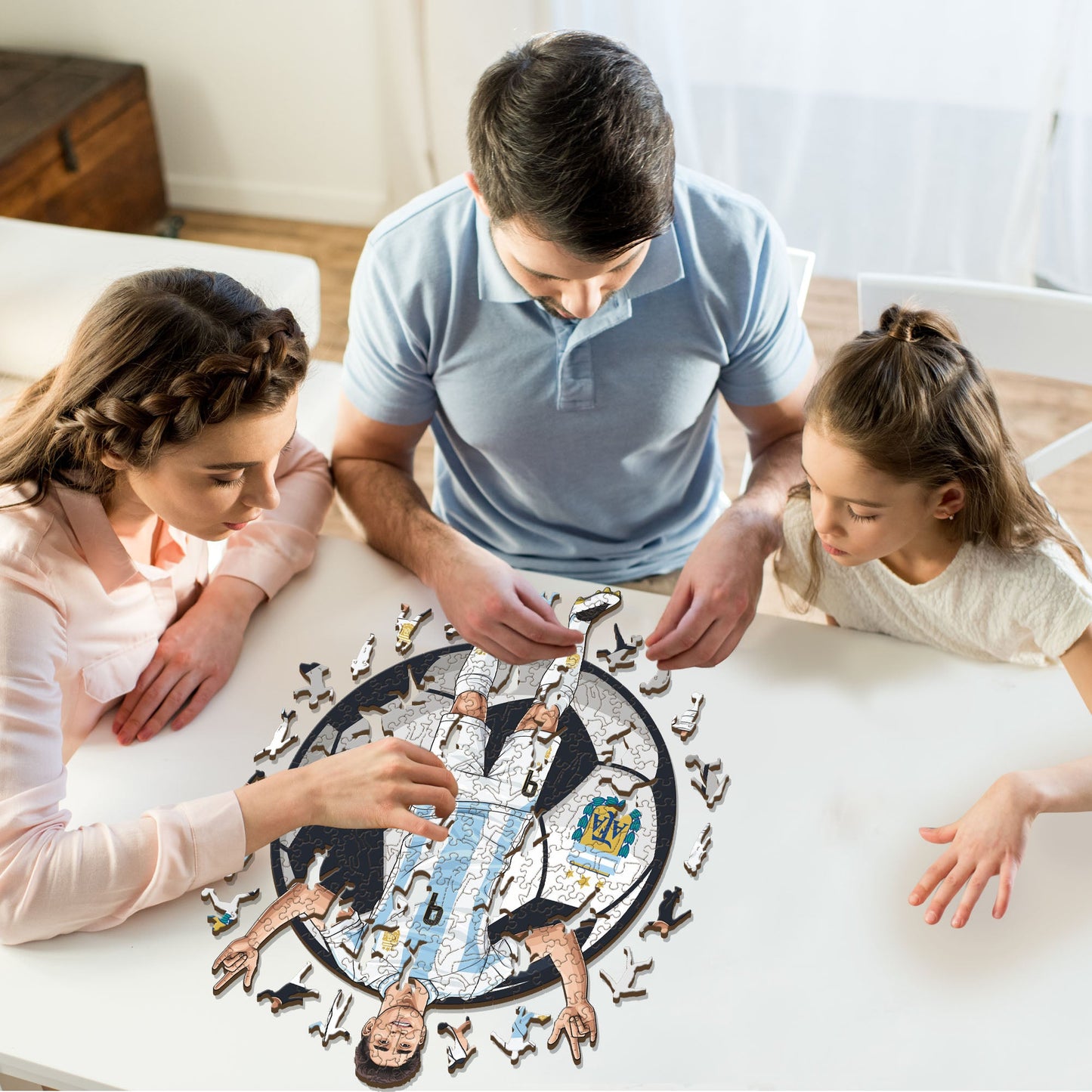 Julian Alvarez - Houten puzzel